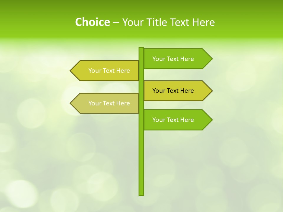 Swirl Colorful Streak PowerPoint Template