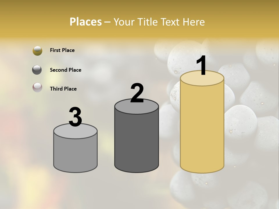 Texture Gold Smooth PowerPoint Template