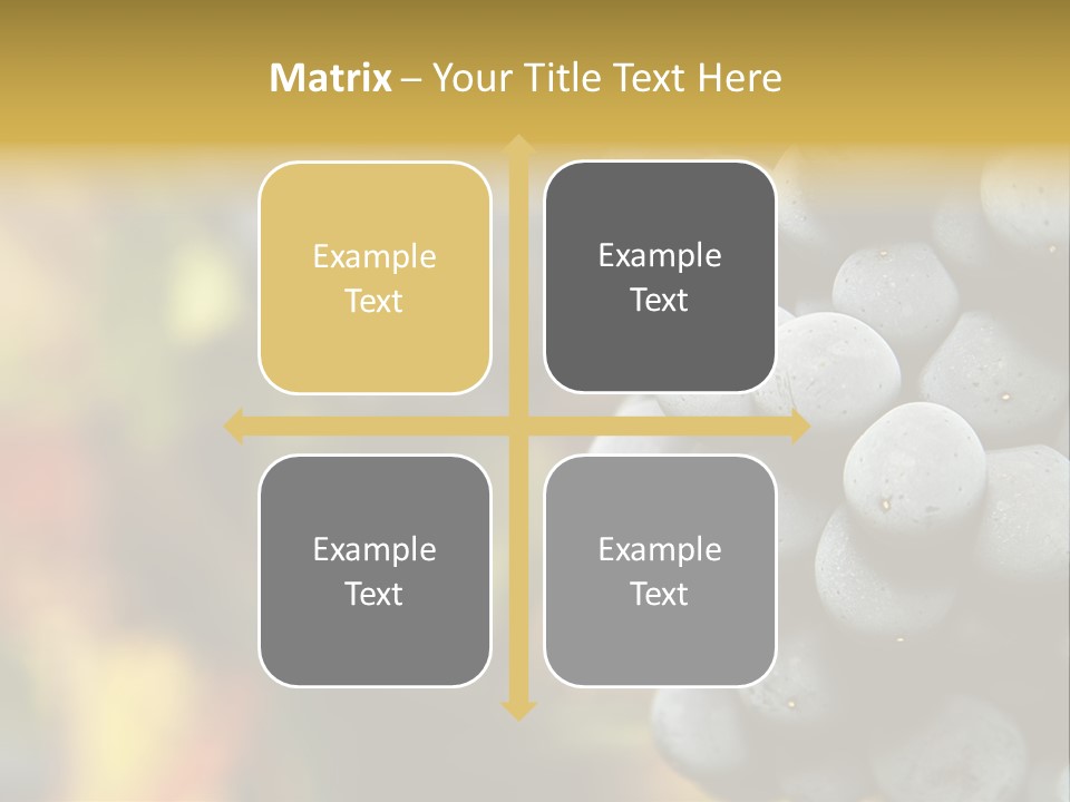 Texture Gold Smooth PowerPoint Template