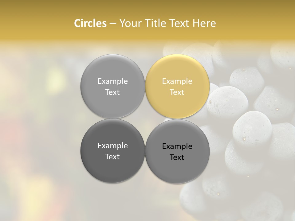 Texture Gold Smooth PowerPoint Template
