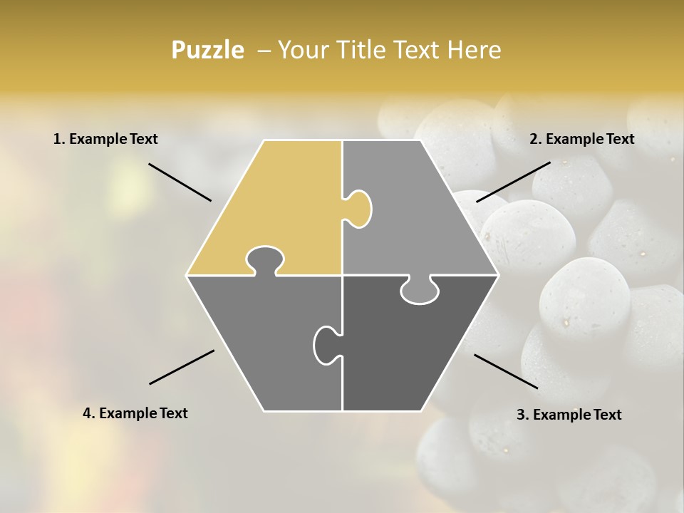 Texture Gold Smooth PowerPoint Template