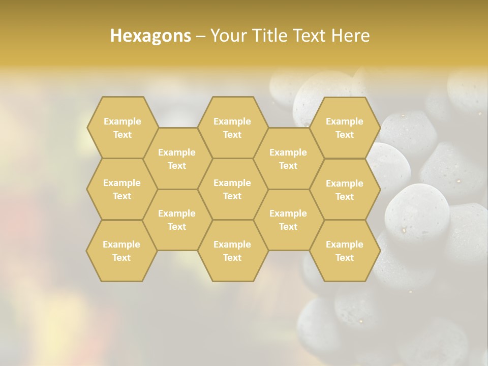 Texture Gold Smooth PowerPoint Template