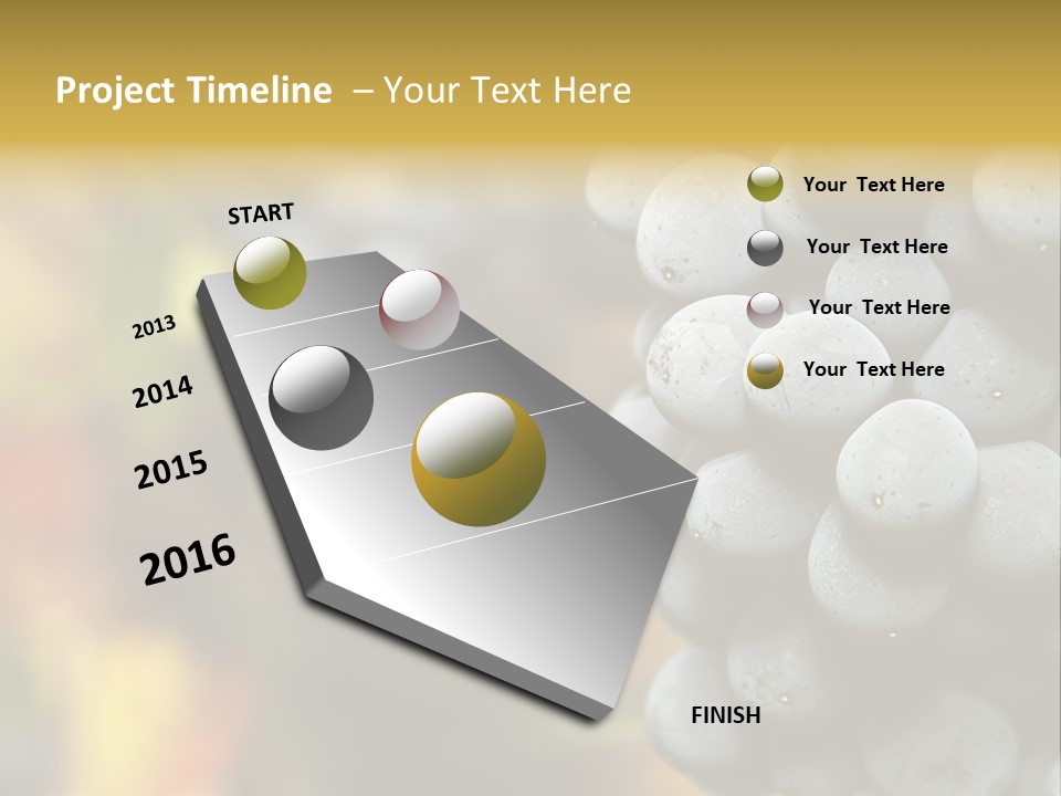 Texture Gold Smooth PowerPoint Template