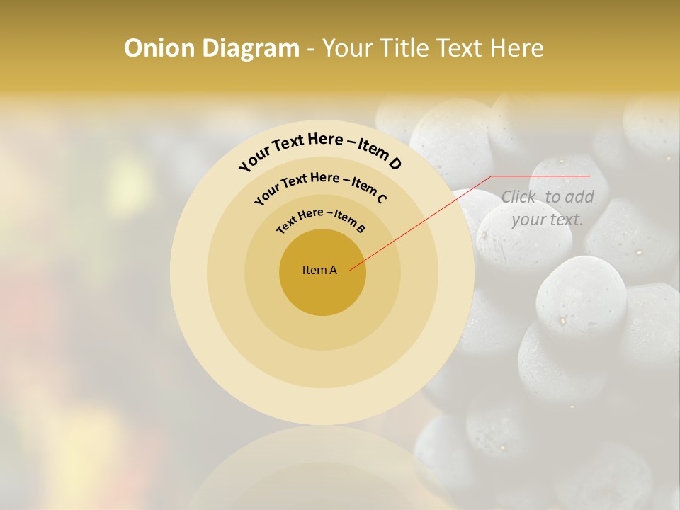 Texture Gold Smooth PowerPoint Template