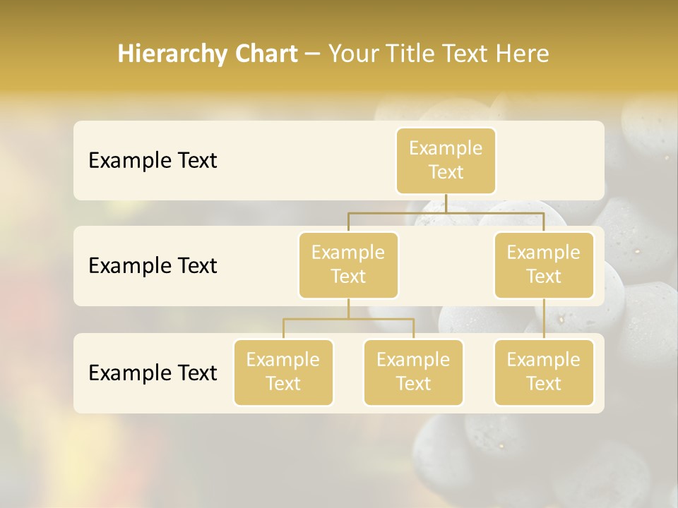 Texture Gold Smooth PowerPoint Template