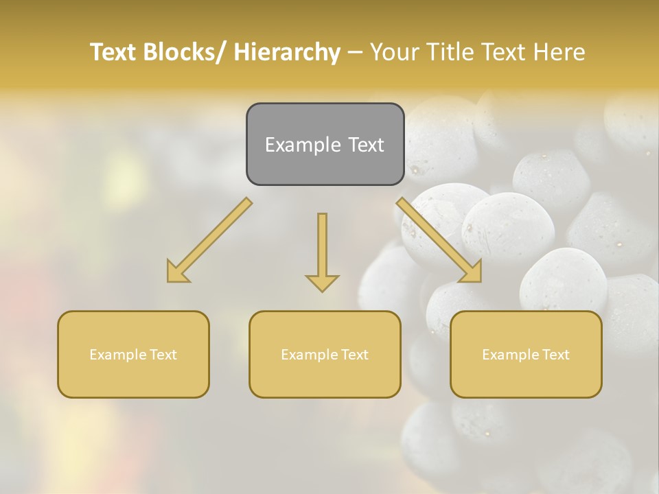Texture Gold Smooth PowerPoint Template