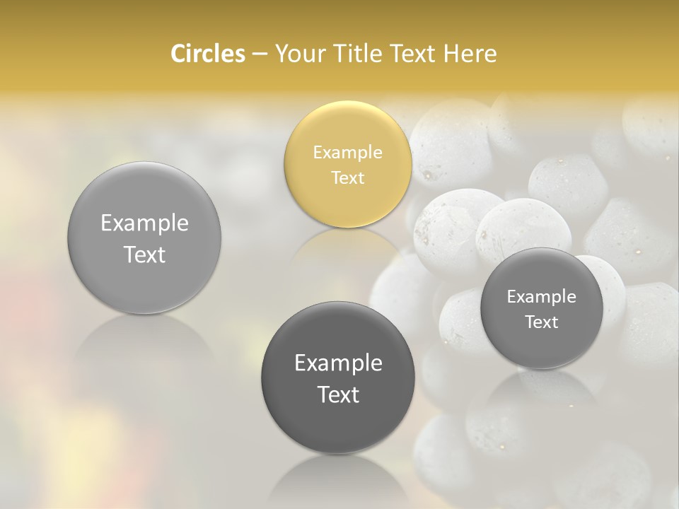 Texture Gold Smooth PowerPoint Template