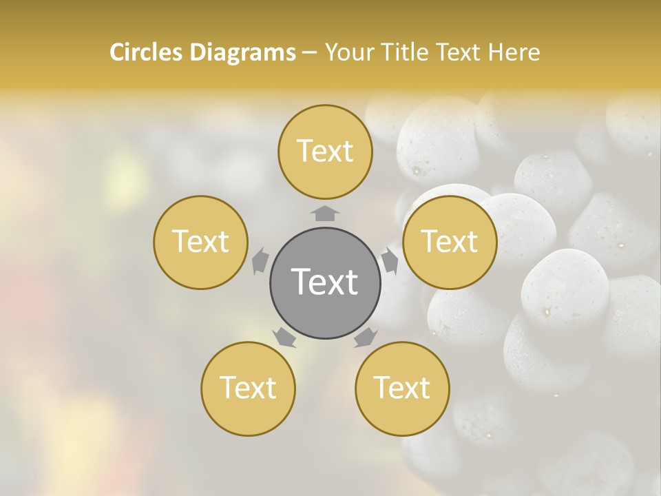 Texture Gold Smooth PowerPoint Template