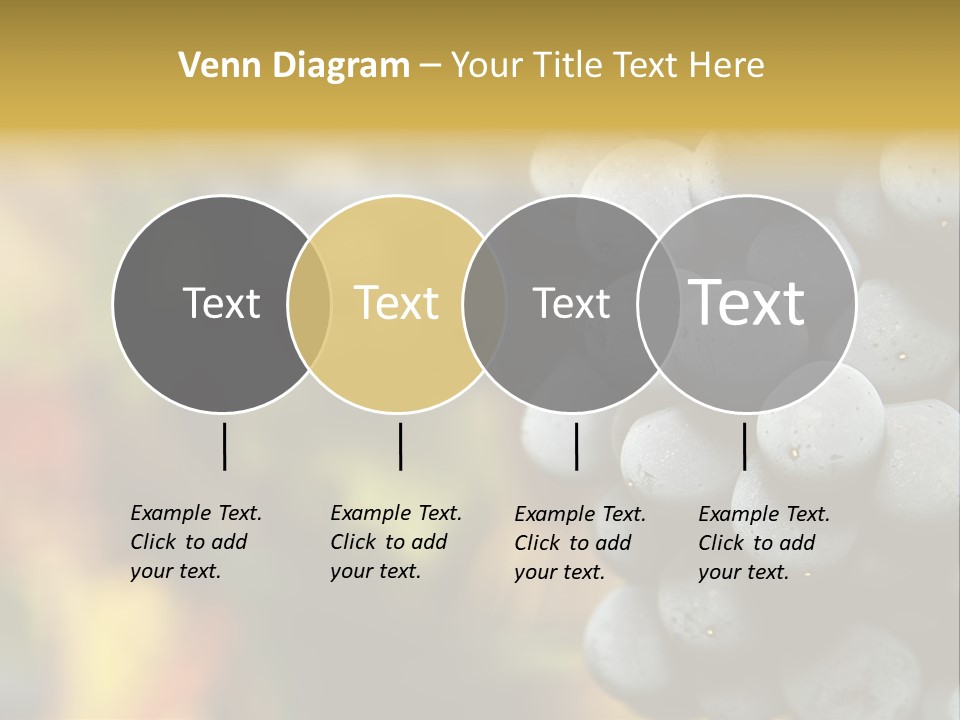 Texture Gold Smooth PowerPoint Template