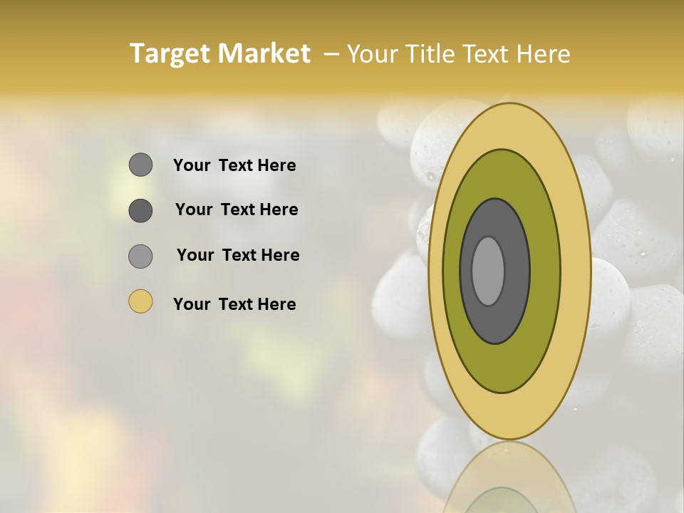 Texture Gold Smooth PowerPoint Template