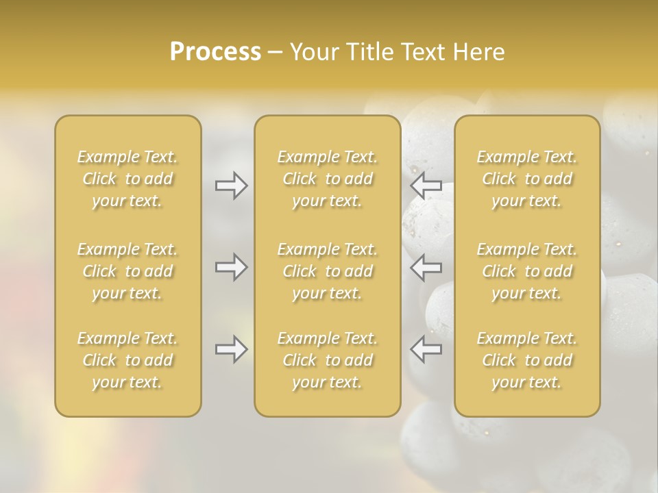 Texture Gold Smooth PowerPoint Template