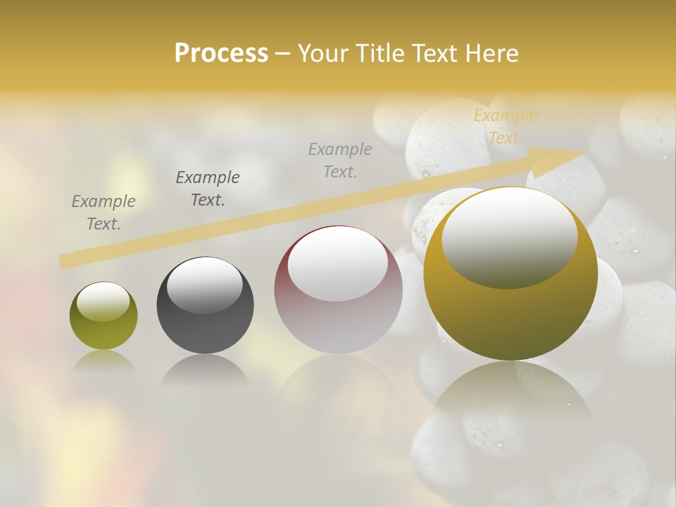 Texture Gold Smooth PowerPoint Template