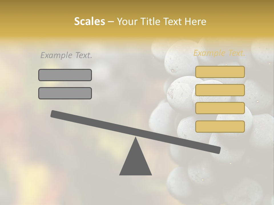 Texture Gold Smooth PowerPoint Template