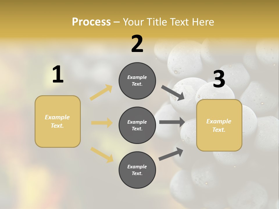 Texture Gold Smooth PowerPoint Template