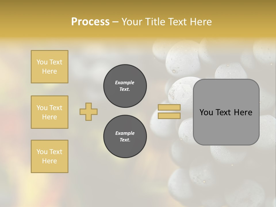 Texture Gold Smooth PowerPoint Template