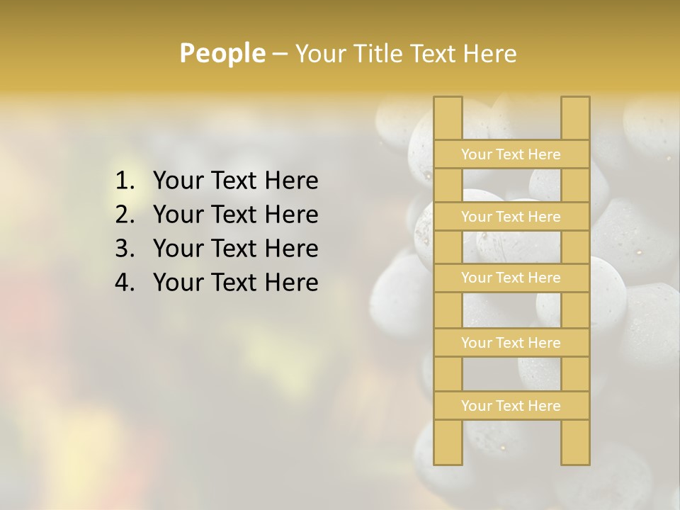 Texture Gold Smooth PowerPoint Template
