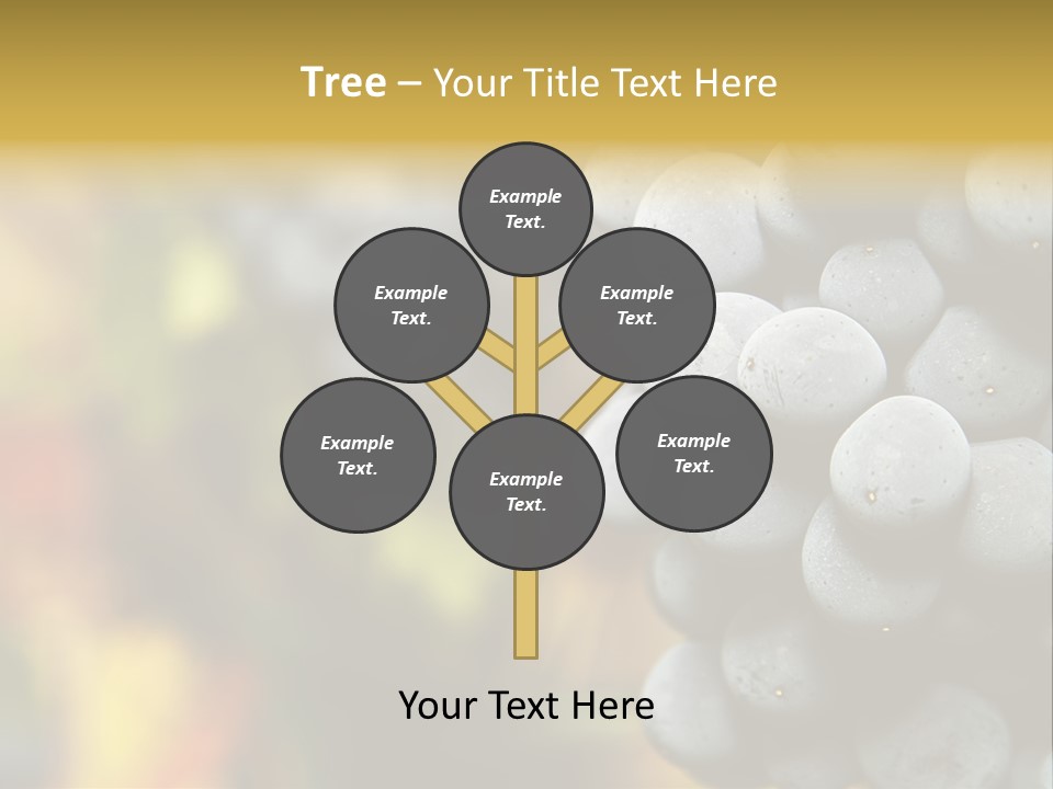 Texture Gold Smooth PowerPoint Template