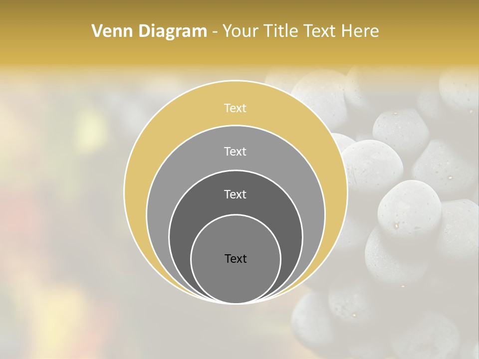 Texture Gold Smooth PowerPoint Template