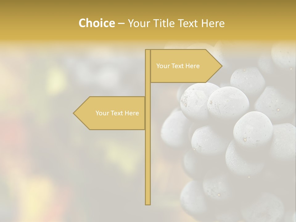 Texture Gold Smooth PowerPoint Template