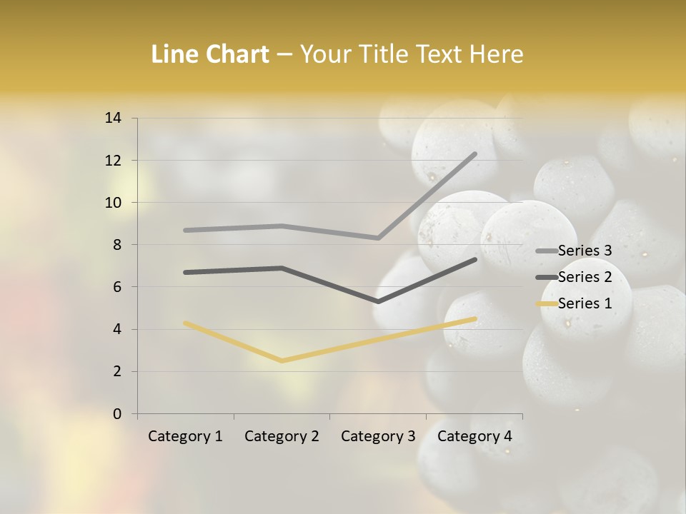 Texture Gold Smooth PowerPoint Template