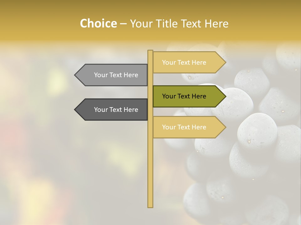 Texture Gold Smooth PowerPoint Template
