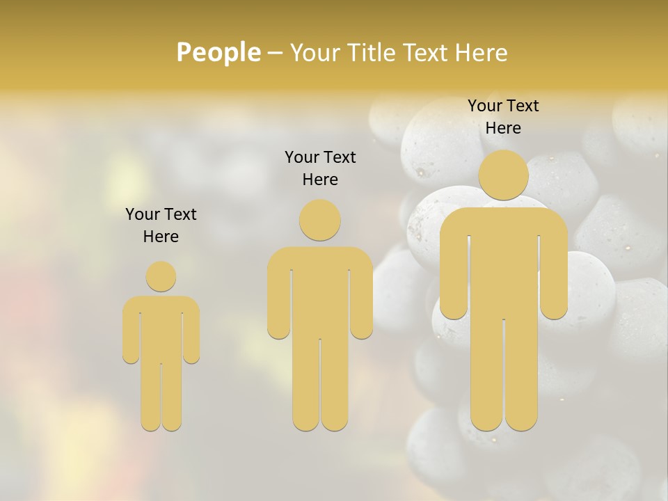 Texture Gold Smooth PowerPoint Template