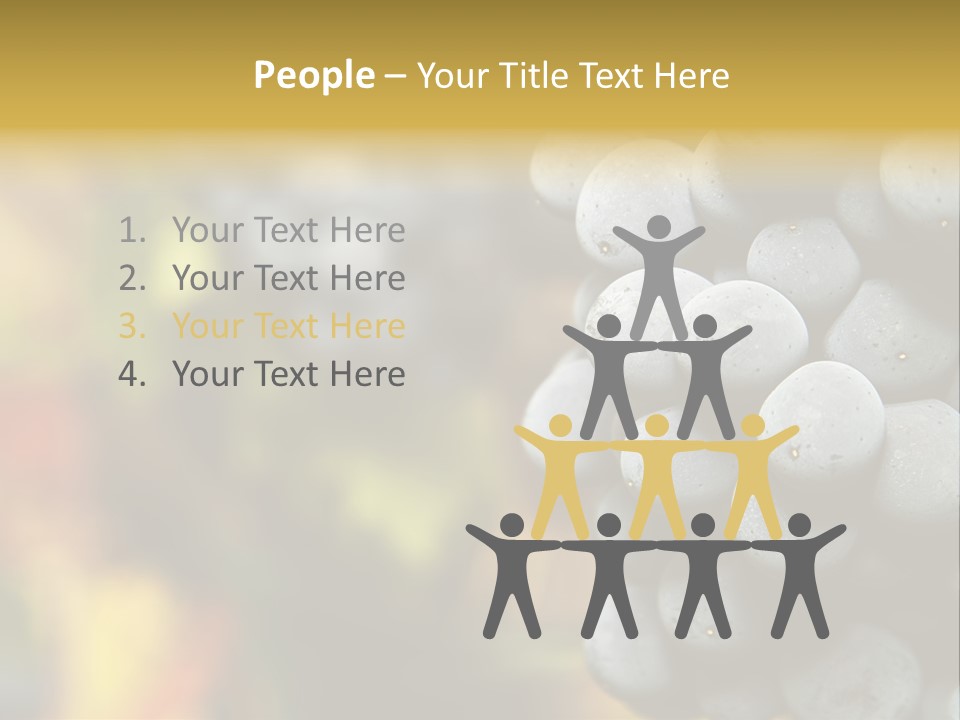 Texture Gold Smooth PowerPoint Template