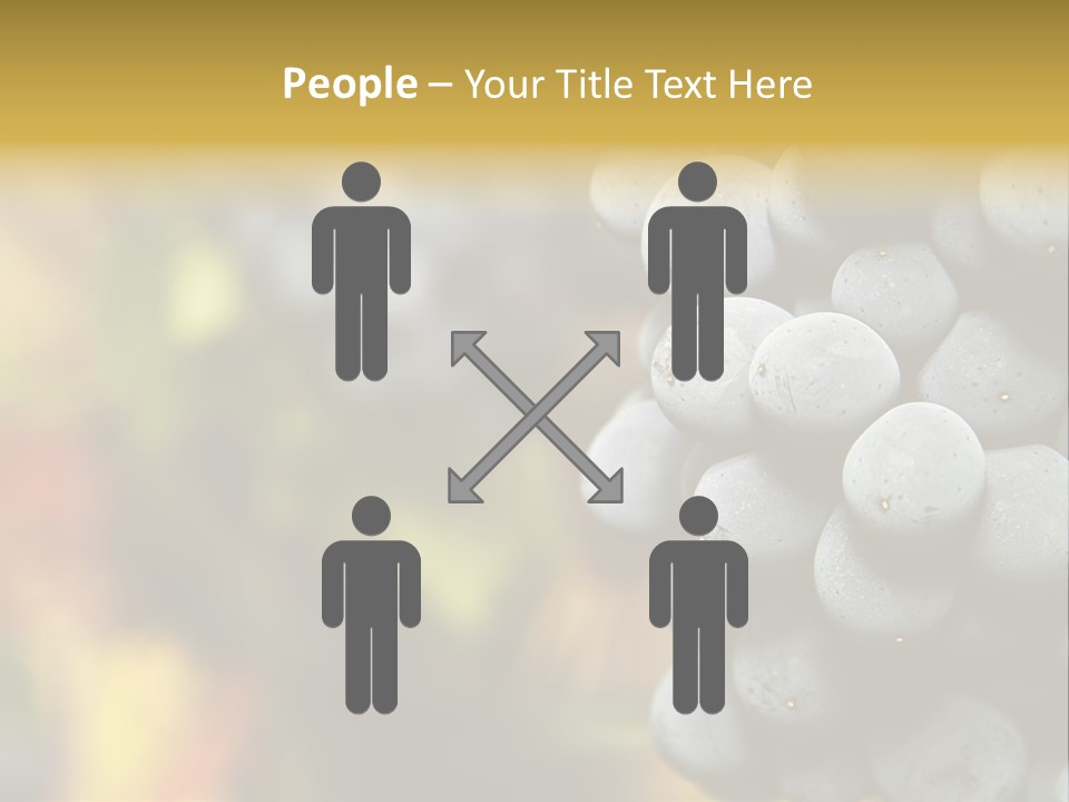 Texture Gold Smooth PowerPoint Template