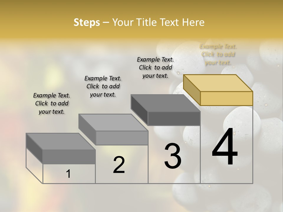 Texture Gold Smooth PowerPoint Template