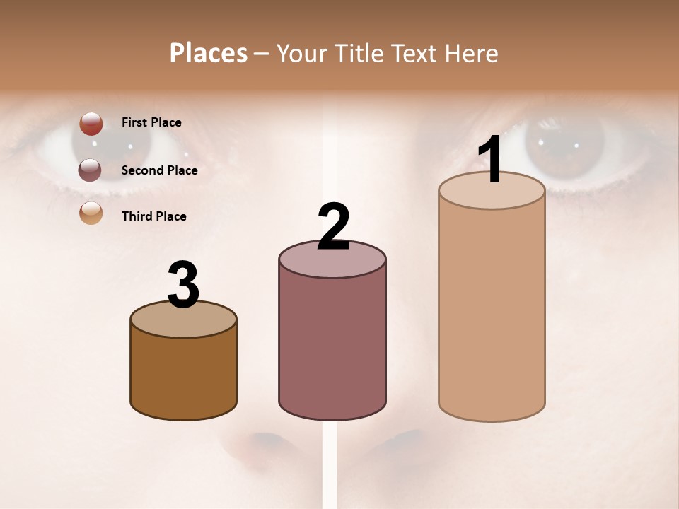 Depression Cicatrice Calm PowerPoint Template