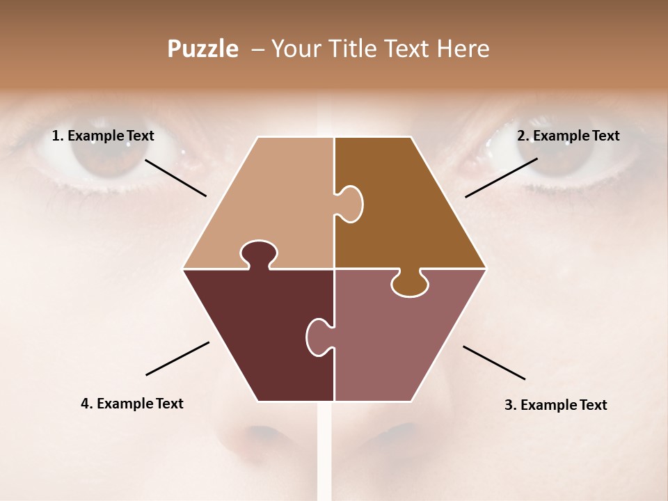 Depression Cicatrice Calm PowerPoint Template