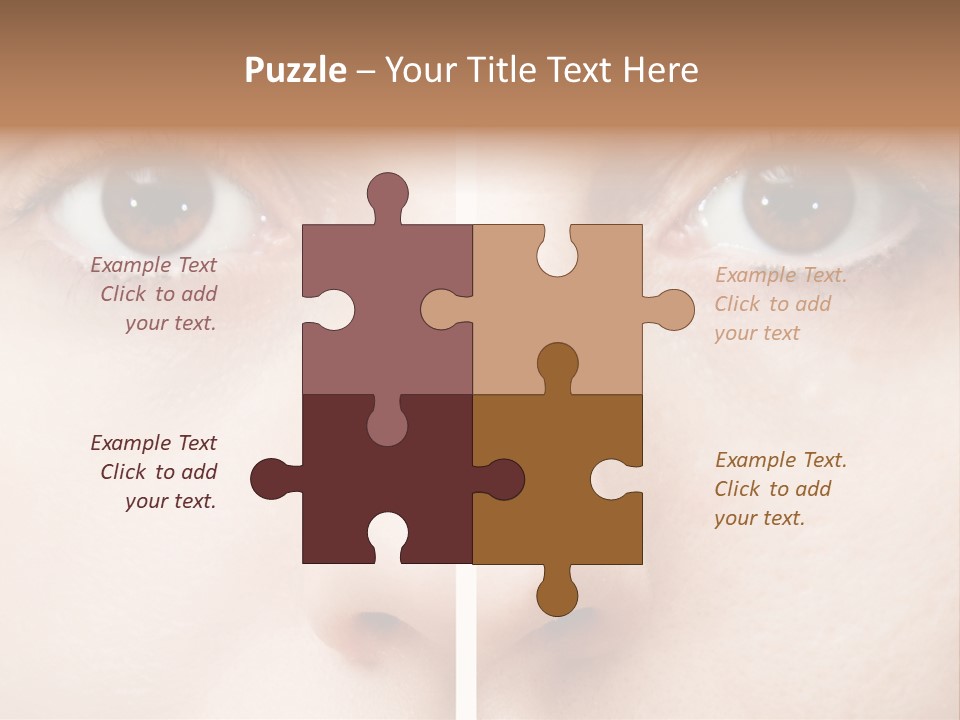 Depression Cicatrice Calm PowerPoint Template