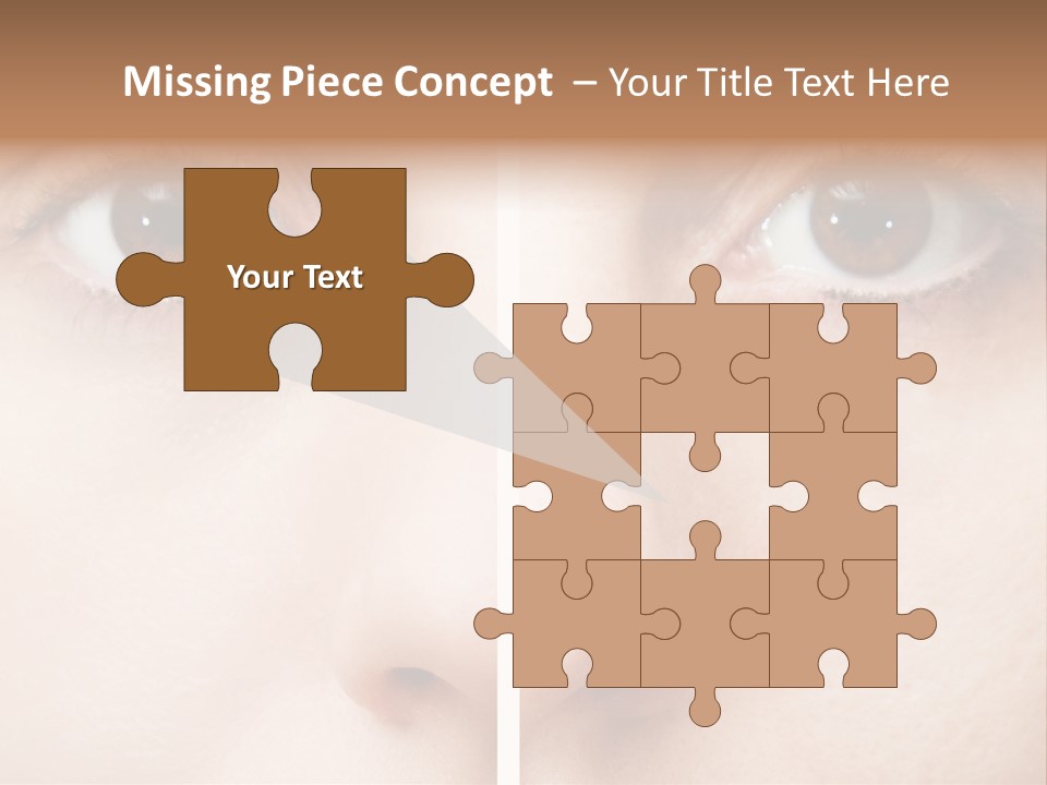 Depression Cicatrice Calm PowerPoint Template