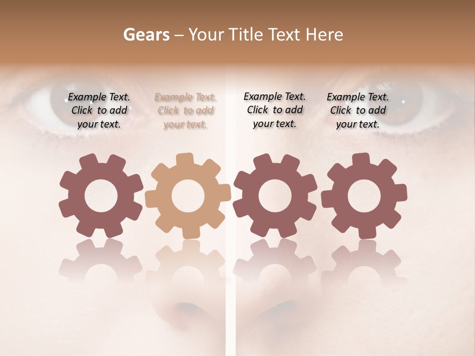 Depression Cicatrice Calm PowerPoint Template