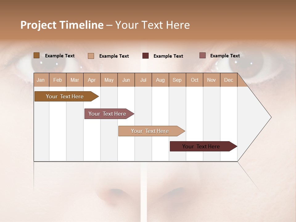 Depression Cicatrice Calm PowerPoint Template
