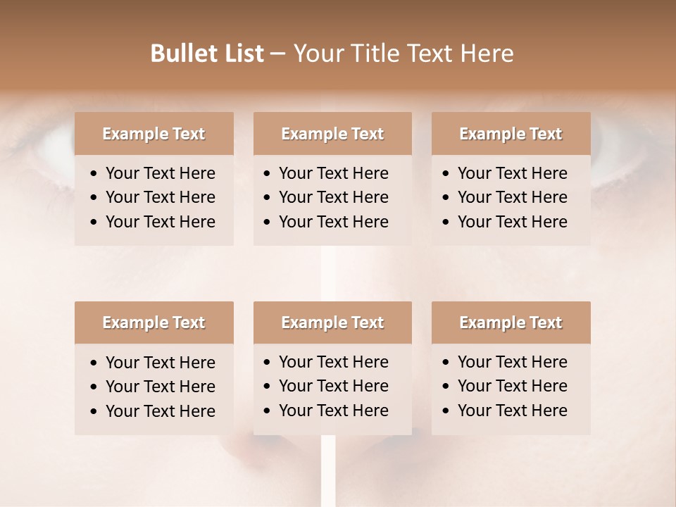 Depression Cicatrice Calm PowerPoint Template