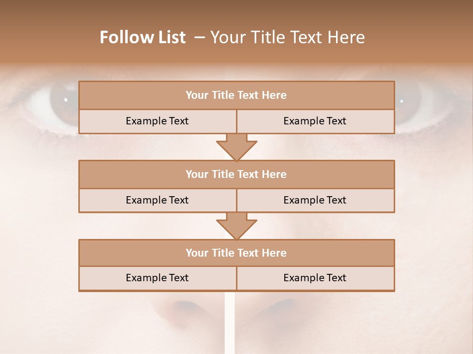 Depression Cicatrice Calm PowerPoint Template