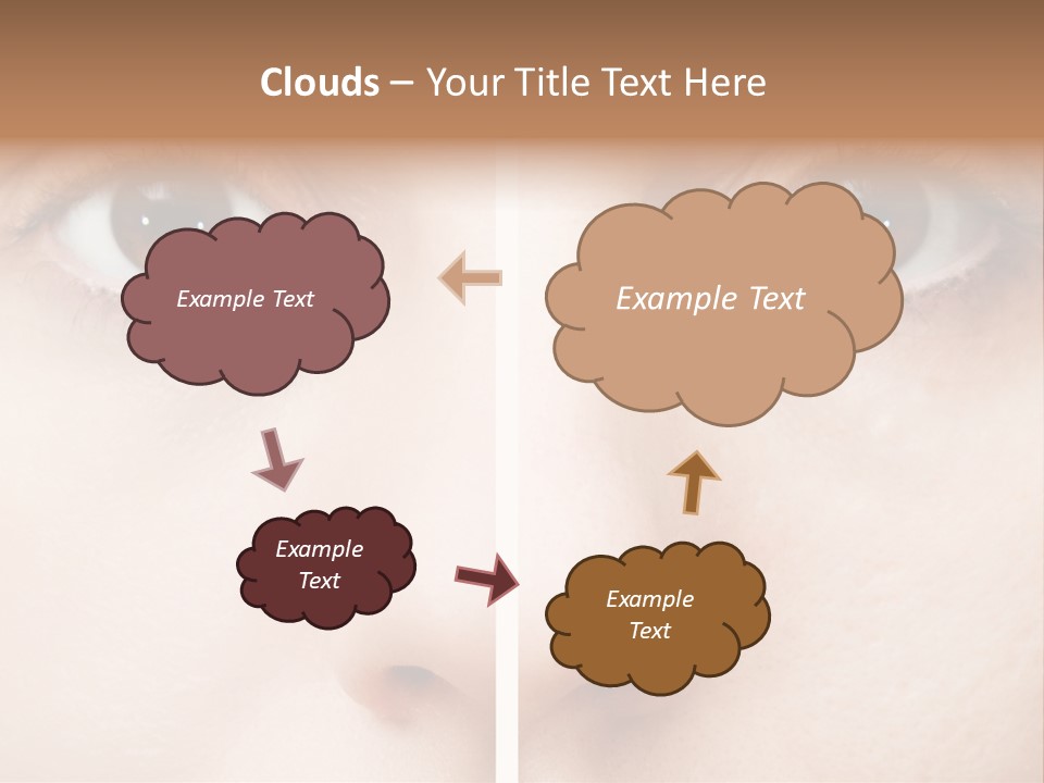 Depression Cicatrice Calm PowerPoint Template