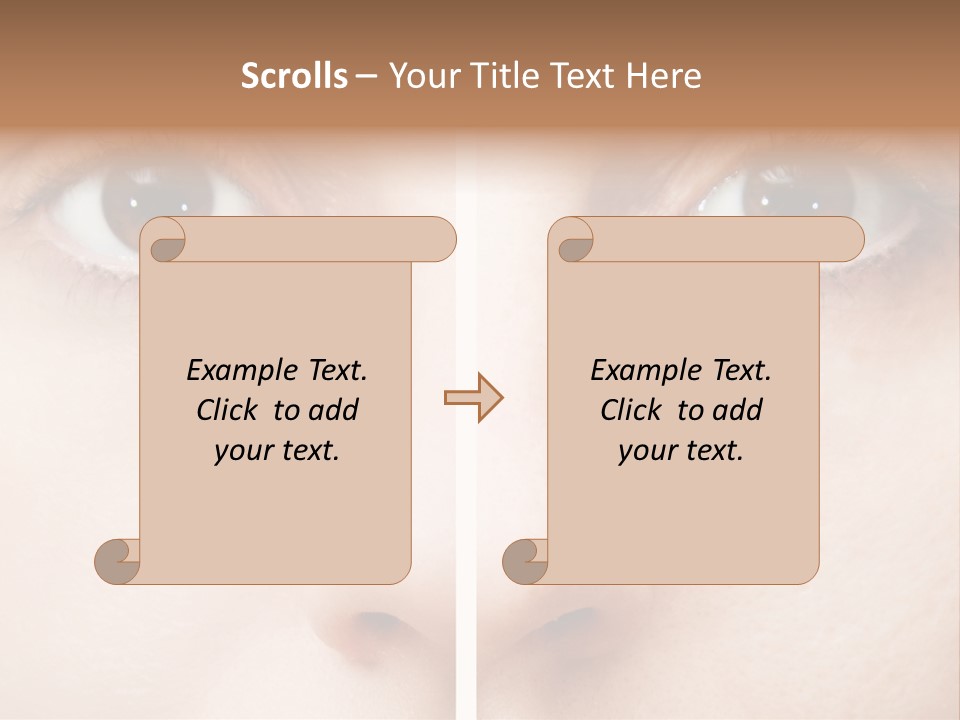 Depression Cicatrice Calm PowerPoint Template
