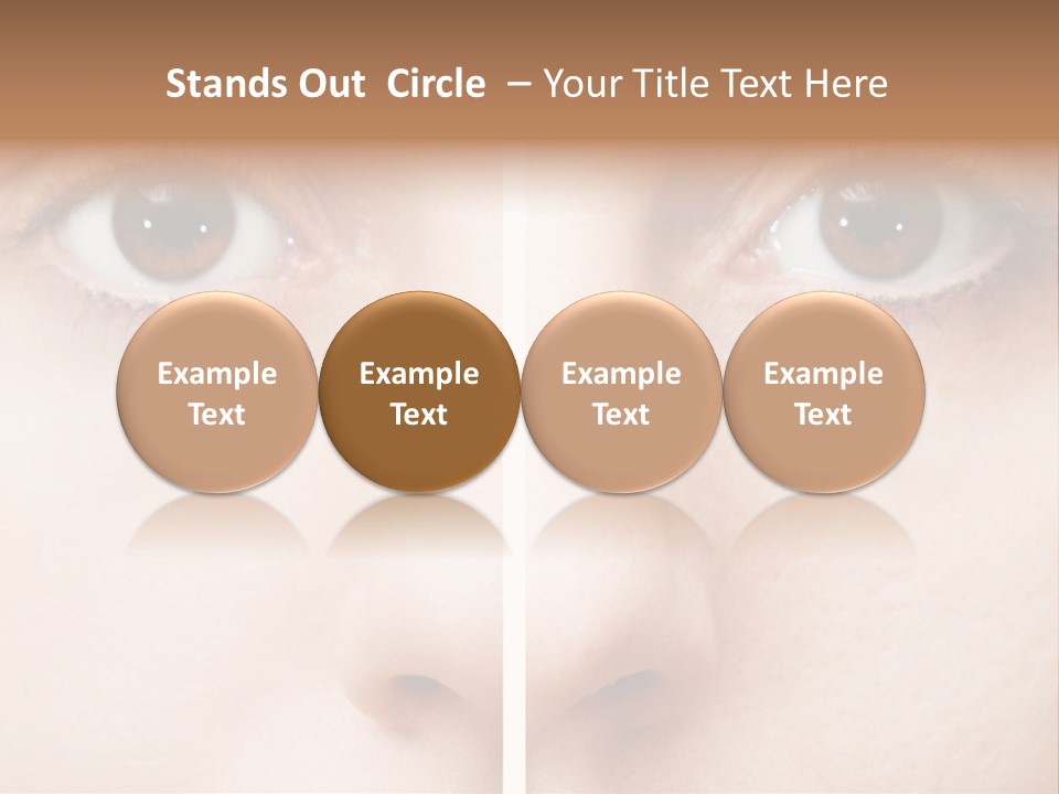 Depression Cicatrice Calm PowerPoint Template