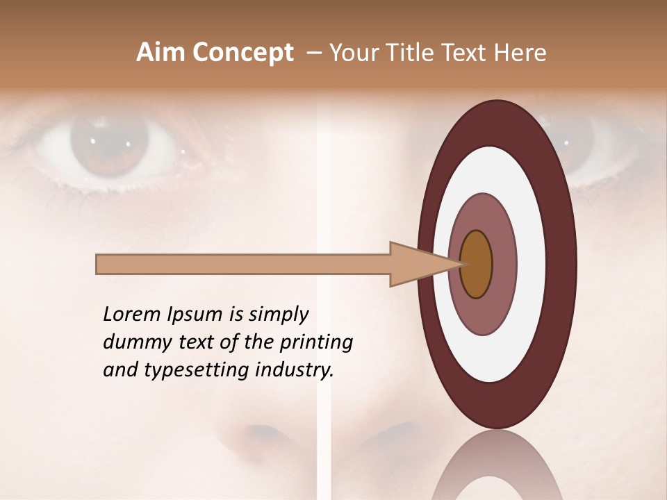 Depression Cicatrice Calm PowerPoint Template