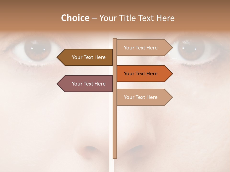 Depression Cicatrice Calm PowerPoint Template