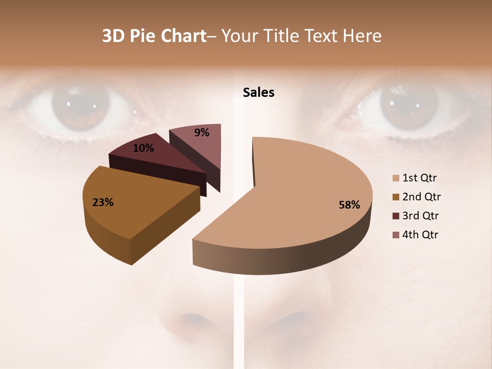 Depression Cicatrice Calm PowerPoint Template
