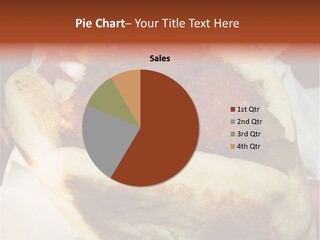 A Taco Filled With Meatballs On Top Of A Wrapper PowerPoint Template