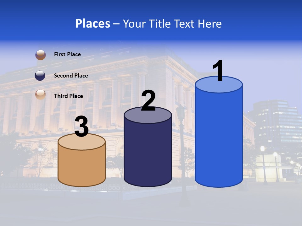 Architecture Usa Ohio PowerPoint Template