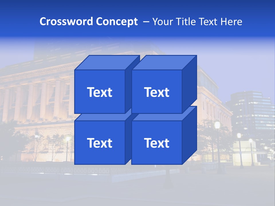 Architecture Usa Ohio PowerPoint Template