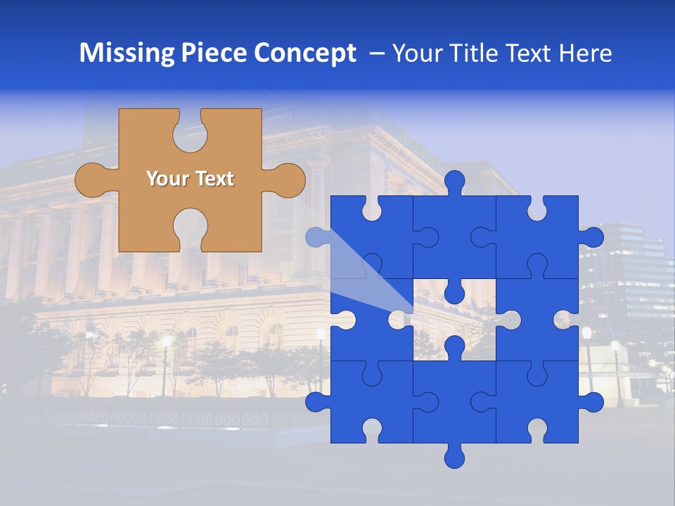 Architecture Usa Ohio PowerPoint Template