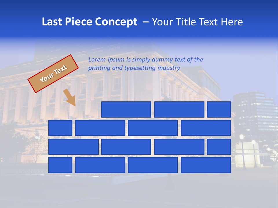 Architecture Usa Ohio PowerPoint Template