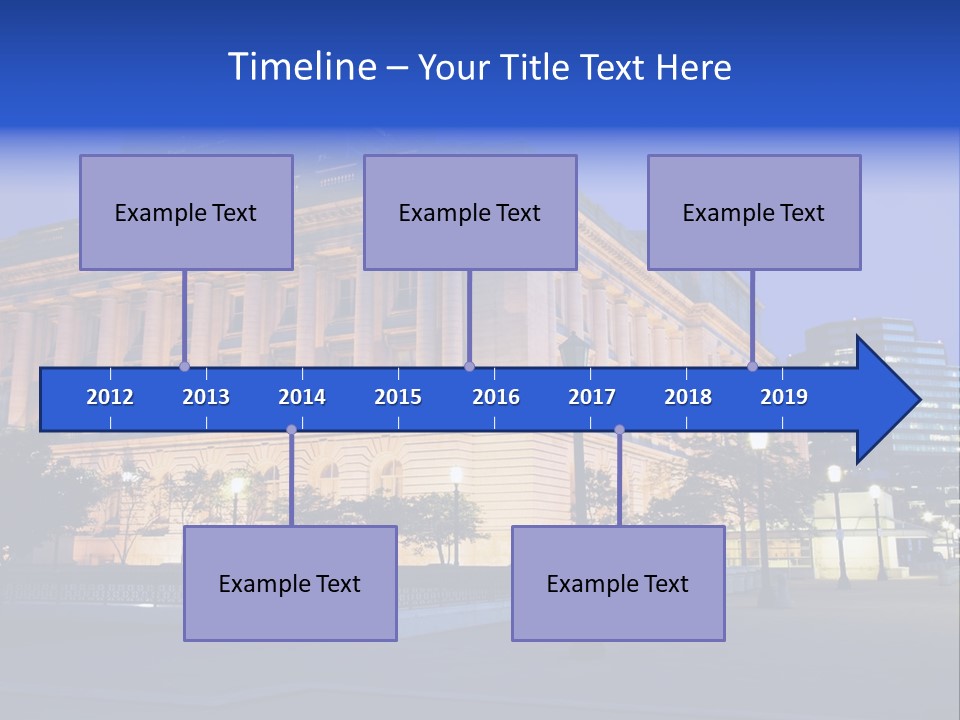 Architecture Usa Ohio PowerPoint Template