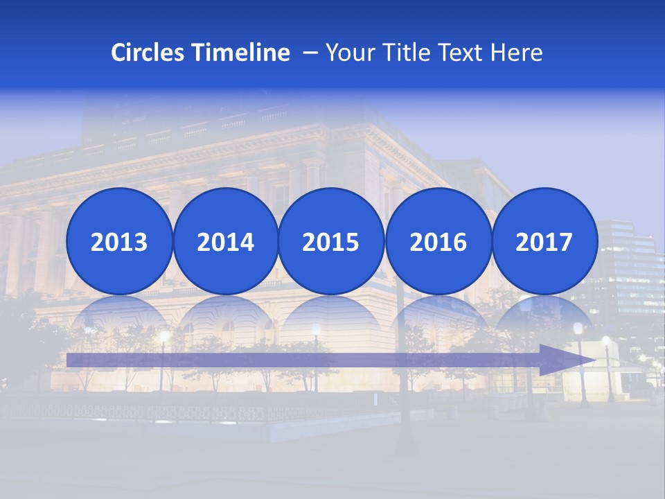 Architecture Usa Ohio PowerPoint Template